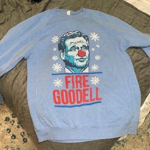 Barstool fire Goodell crew neck ugly sweater